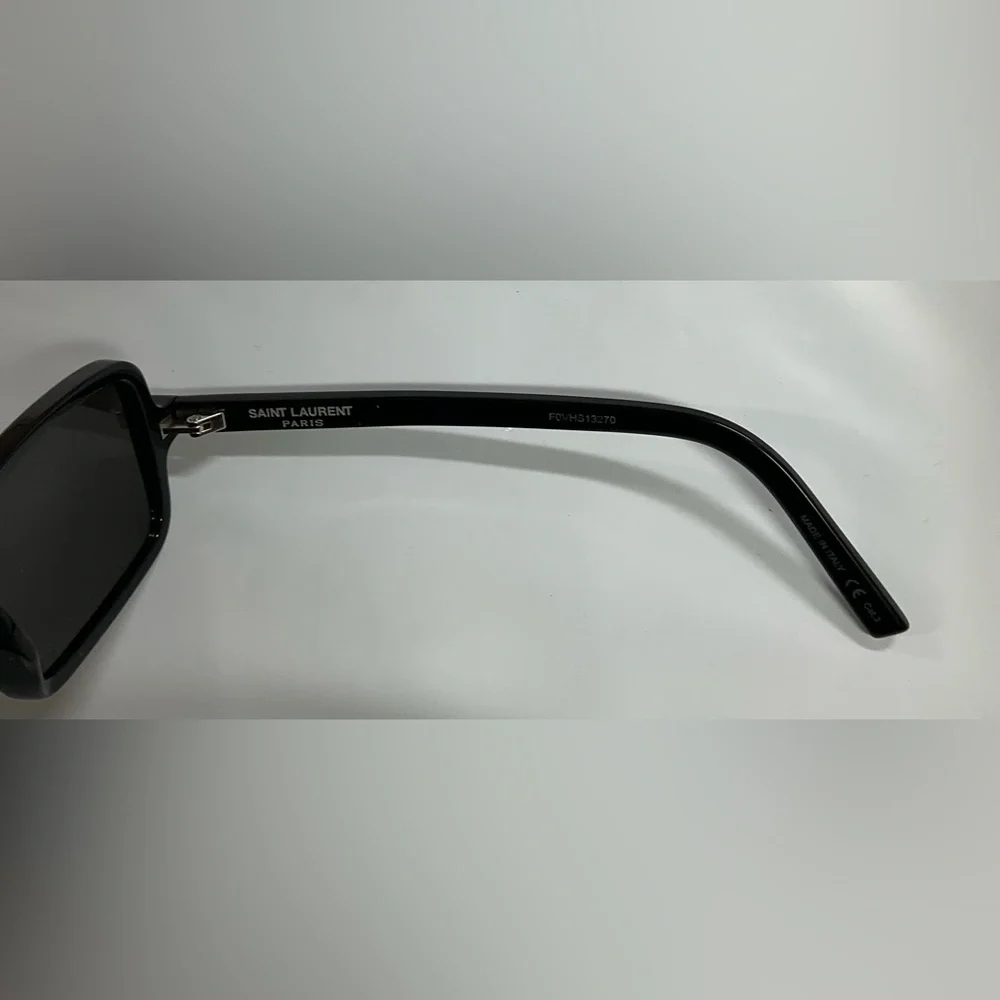 Saint Laurent Black Square Sunglasses - Picture 6 of 7